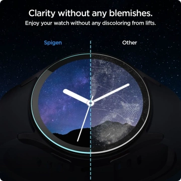 Spigen Glas.tR Tvrzené sklo "Ez-Fit" 2-balení pro Samsung Galaxy Watch 7 (44 mm) čiré