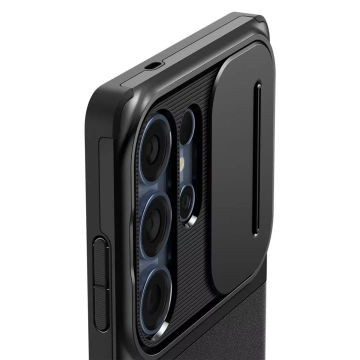 Чохол для Samsung Galaxy S25 Ultra Black Spigen Optic Armor