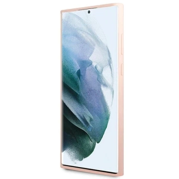 Чохол Karl Lagerfeld KLHCS23LSNCHBCP для Samsung Galaxy S23 Ultra S918 Silicone Choupette рожевий/рожевий