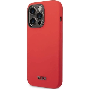Чохол Tumi Liquid Silicone для iPhone 14 Pro червоний/червоний