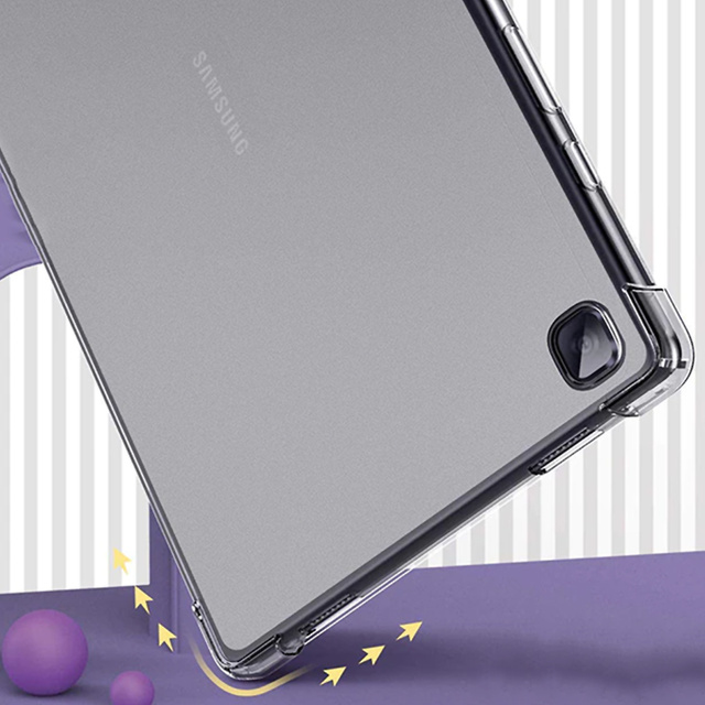 ShockProof Alogy Case for Samsung Galaxy Tab A7 10.4 T500/ T505 Clear Glass