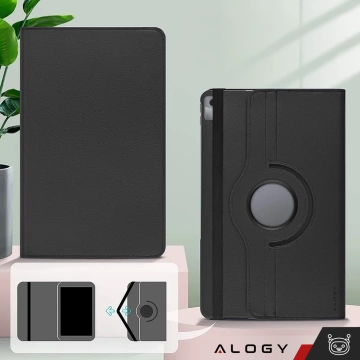 Pouzdro 360 pro Lenovo Tab M11 10,95" TB330FU / TB330XU / TB331FC Otočný kryt na tablet Flip Cover Case Alogy Black
