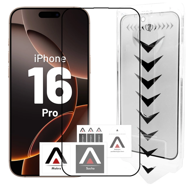 Захищене скло для Apple iPhone 16 9H Alogy Heavy Pro™️