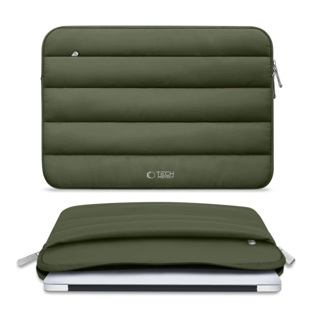 Etui Ochronne Tech-Protect Fluffy do Laptopa 15–16" Army Green