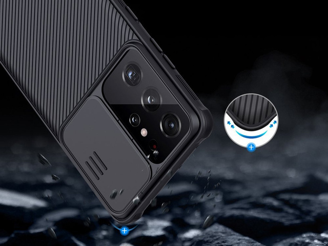 Nillkin CamShield Pro cover case for Samsung Galaxy S21 Ultra Black