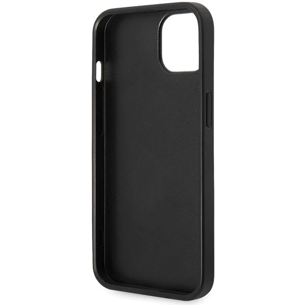 Etui Guess GUHCP15M4GMGGR für iPhone 15 Plus 6,7" Hardcase 4G Big Metal Logo schwarz/grau