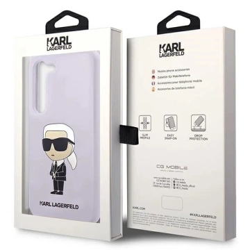 Etui Karl Lagerfeld KLHCS23MSNIKBCU do Samsung Galaxy S23+ Plus S916 hardcase Silicone Ikonik