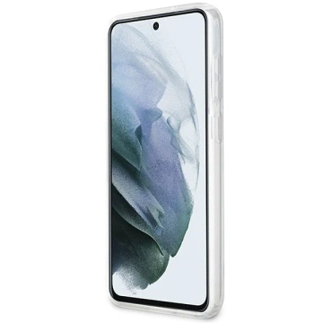 Ochranné puzdro na telefón Karl Lagerfeld KLHCS23MHNCHTCT pre Samsung Galaxy S23 Plus S916 priehľadné pevné puzdro Ikonik Choupette