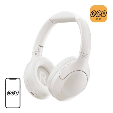 Бездротові навушники QCY H3 lite, ANC (білі)