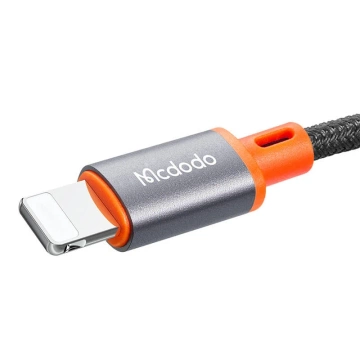 Mcdodo CA-0890 Lightning-auf-3,5-mm-AUX-Miniklinkenkabel, 1,8 m (schwarz)