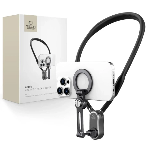 AC100 Magnetic Magsafe Neck Holder Black