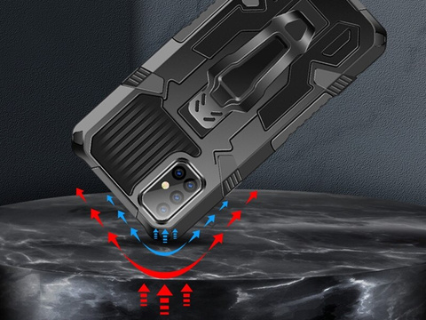 Захисний чохол-підставка Alogy Armor для Samsung Galaxy A51 Glass