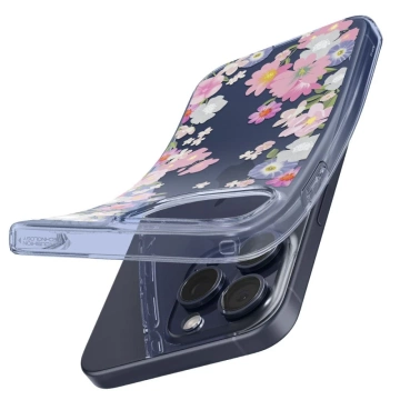 Etui Spigen Liquid Crystal für Apple iPhone 15 Pro Blossom