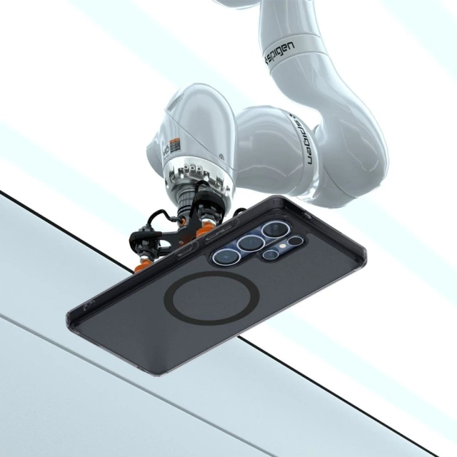 Pouzdro Spigen Ultra Hybrid MagSafe pro Samsung Galaxy S25 Ultra Frost Black