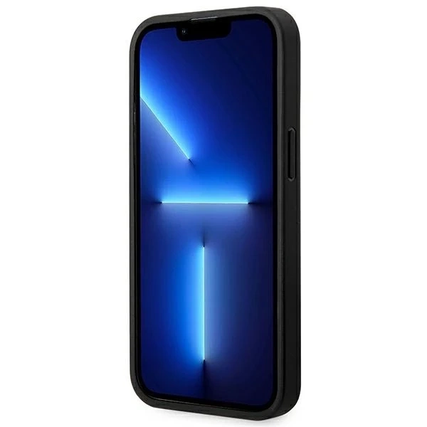 Etui BMW BMHMP14L22PTDK pro iPhone 14 Pro 6,1" kožená známka Tricolor Magsafe