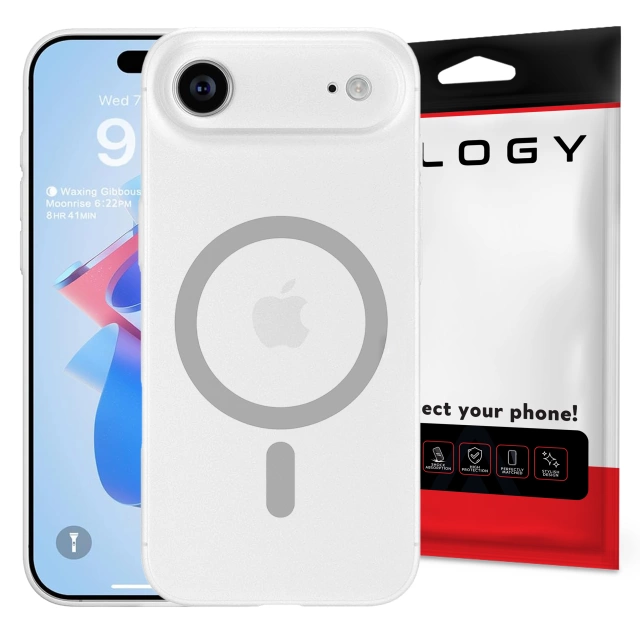 Чохол для Apple iPhone 16 Pro Max Alogy MagSafe Hybrid Matte Case Matte Cover with Lens Protection Black