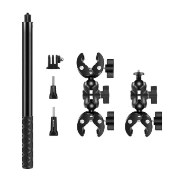 Držák na motorku/kolo PULUZ se selfie tyčí 150 cm