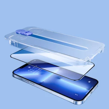 Sklo Joyroom Knight pre iPhone 14 Plus s montážnou sadou priehľadné (JR-H11)