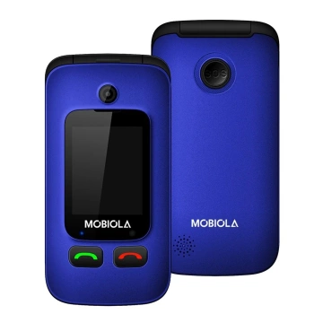 Mobiola MB610 GSM phone for seniors with charger docking station