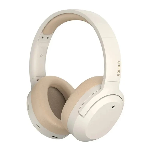 Edifier W820NB Plus Wireless Headphones, ANC (Beige)