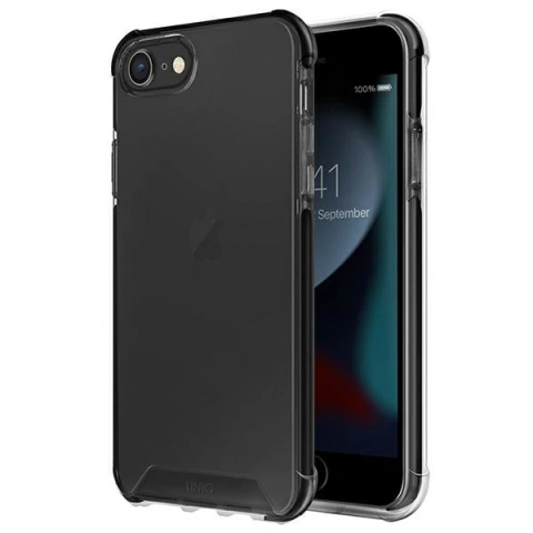 Чохол для телефону UNIQ Combat для Apple iPhone SE 2022 / SE 2020 /7/8 black/carbon black