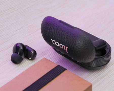 Bezdrátová Bluetooth sluchátka HOCO TWS EQ19 černá
