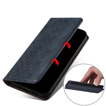 Magnet Strap Case Case pro Xiaomi Redmi Note 11 Pro Pouch Wallet Mini Lanyard Pendant Blue
