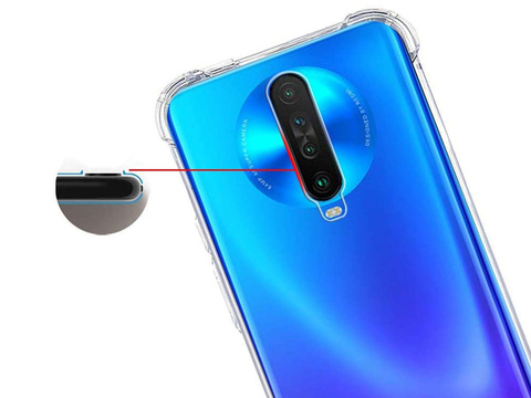 Etui pancerne ShockProof Alogy do Xiaomi Redmi K30/ Poco X2 przezroczyste + Szkło Alogy