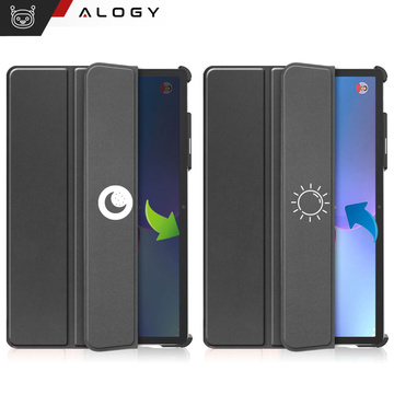 Lenovo Tab P11 Pro 2 Gen 11.2 Tablet Case TB-132FU TB-132XU Housing Case Alogy Book Cover Black Glass