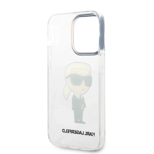Чохол Etui Karl Lagerfeld KLHCP14LHNIKTCT для iPhone 14 Pro 6,1" Ikonik Karl Lagerfeld