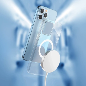 Kingxbar PQY Crystal Series Magnetische Hülle für iPhone 13 Gehäuse Klare Abdeckung (MagSafe-kompatibel)