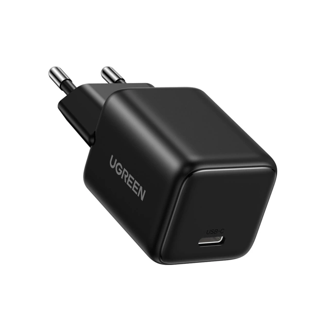 Ładowarka Ugreen X512 GaN 20W USB-C Czarna PD QC Kompaktowa Szybka