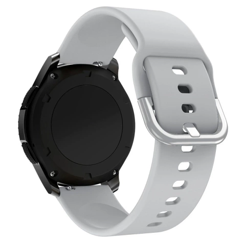 Silikonový náramek TYS pro chytré hodinky univerzální 20mm šedý