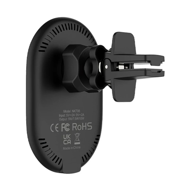 Magnetische Autohalterung mit kabellosem Ladegerät Nillkin MagRoad 10W Schwarz