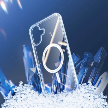 Etui MagSafe do iPhone 16 Dux Ducis Clin Mag Przezroczyste