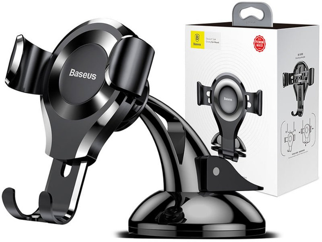 Baseus Gravity Autohalter für das Osculum Type Black Cockpit