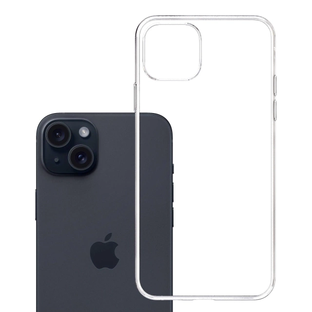 Ochranné pouzdro pro Apple iPhone 15 Plus 3mk Clear Case Eco