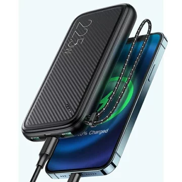 USAMS Powerbank PB56 10000mAh 22,5W 2xQC3.0 PD Fast Charge biały/white 10KCD15102 (US-CD151)