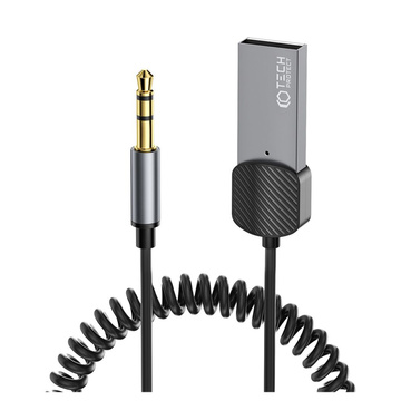 Adaptér na vysielač zvuku Prijímač zvuku UltraBoost Bluetooth Aux USB Grey