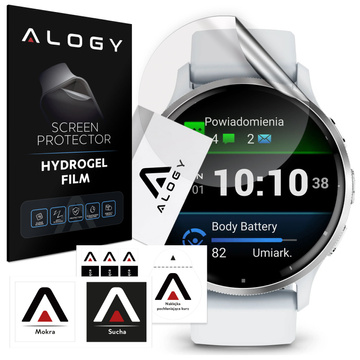 Hydrogelová ochranná fólie Alogy pro chytré hodinky pro Garmin Venu 3 45 mm