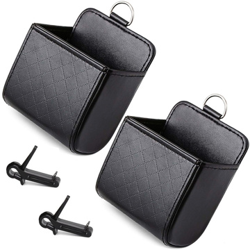 2x držiak organizéra grilu do auta box na háčik na gril Alogy Car Air Vent Black