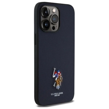 Etui do iPhone 15 Pro Max US Polo Embroidered DH Color Granatowe