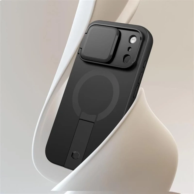 Etui Tech-Protect Kevlar Aura MagSafe do iPhone 17 Pro Max, czarne