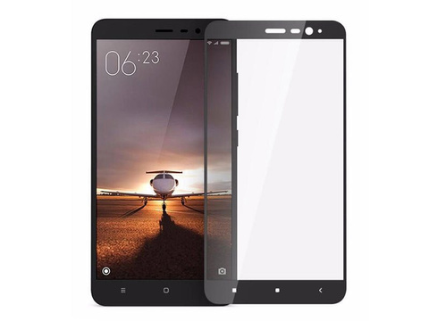 Загартоване скло на весь екран Xiaomi Redmi Note 3/3 Pro чорне