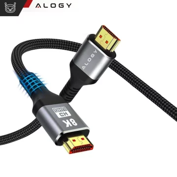 Alogy 8K 60Hz 48GBps 3m HDMI 2.1 Cable Black