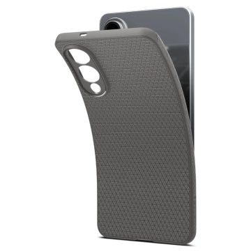 Чохол Spigen Liquid Air для Samsung Galaxy S25 Edge сірого кольору