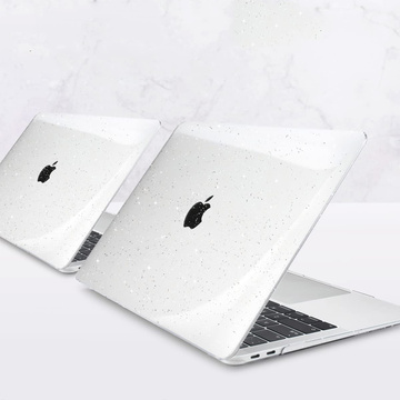Alogy Hard Case Cover for Apple MacBook Air 13 M1 2020 Glitter Clear Screen Protector Keyboard Cover Pouch Bag
