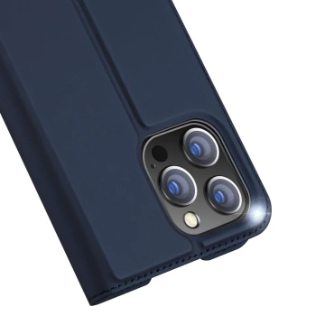 Dux Ducis Skin Pro holster cover case with flip iPhone 14 Pro blue