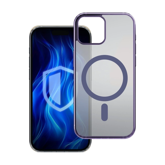 Чохол для Apple iPhone 13 3mk Frosty MagCase Purple