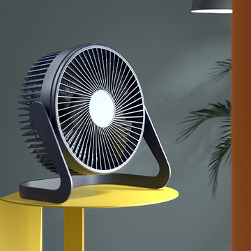 Tichý stolní ventilátor Alogy přenosný USB kabelový stolní ventilátor Námořnická modrá